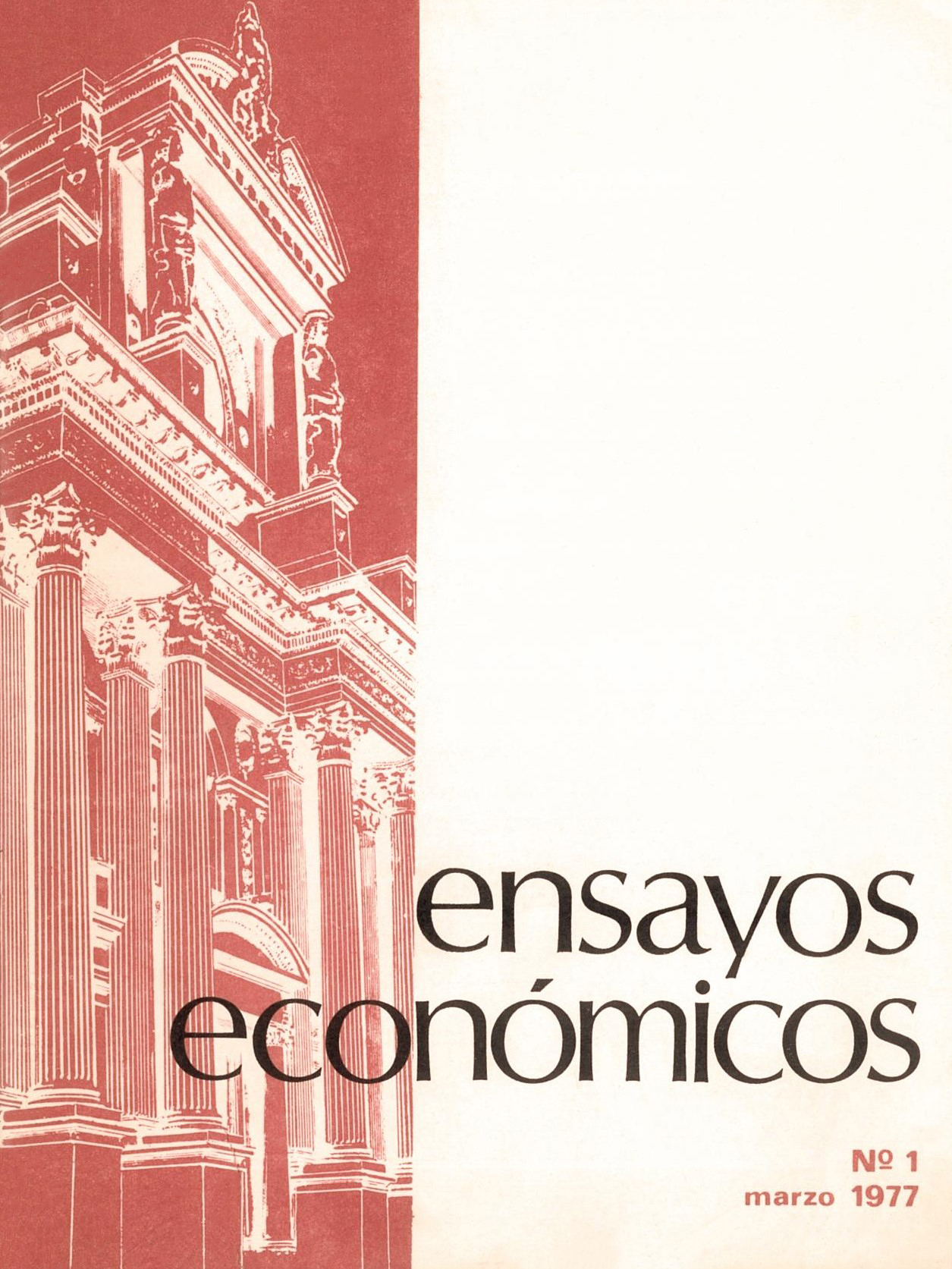 					Ver Núm. 1 (1977): Ensayos Económicos
				